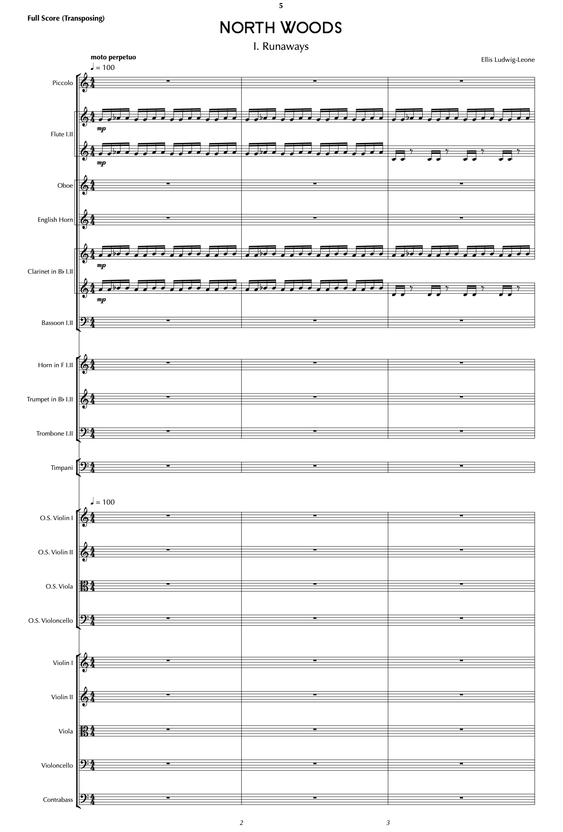 Orchestra: North Woods